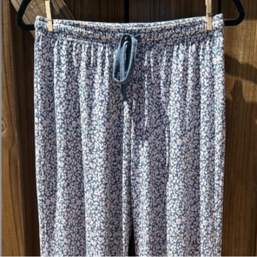 Ink & Ivy Pants Pajama Pink Blue White Floral Small - Picture 4 of 4